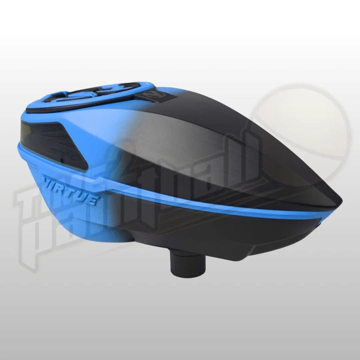 Virtue Spire V (5) Loader - Cyan Black Fade - Time 2 Paintball