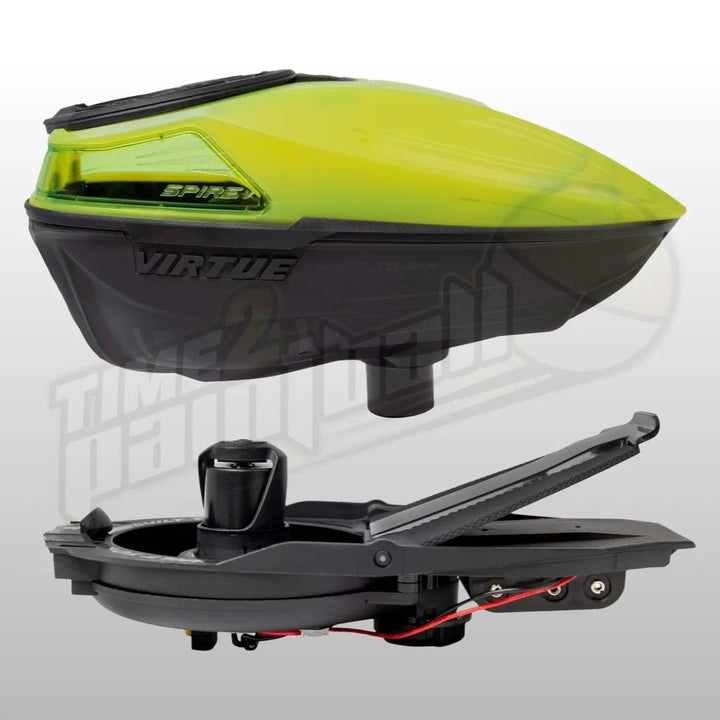 Virtue Spire V (5) Loader - Dust Crystal Acid Black - Time 2 Paintball