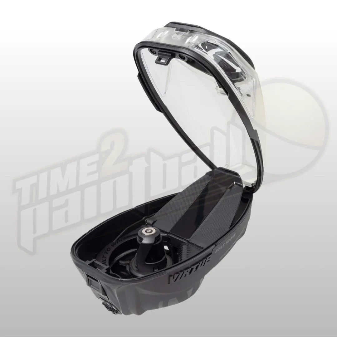 Virtue Spire V (5) Loader - Dust Crystal Clear Black - Time 2 Paintball