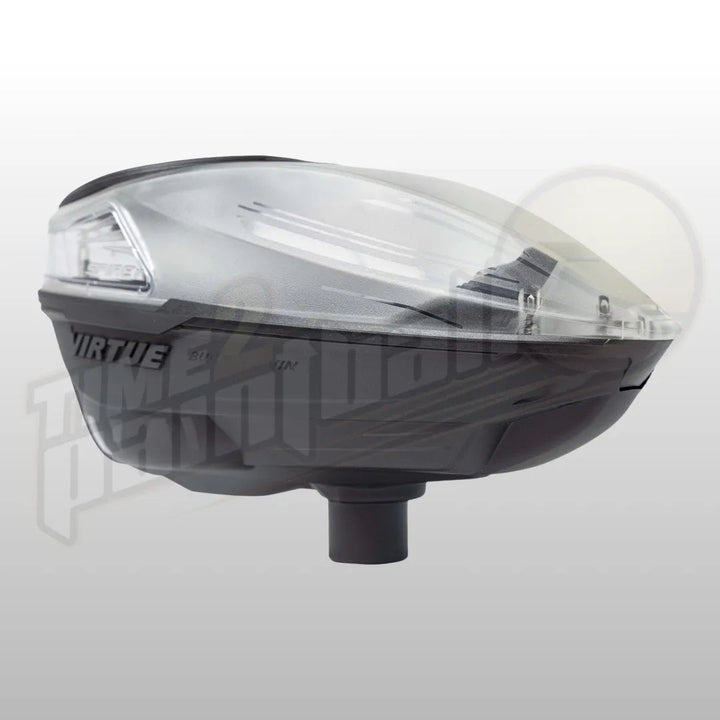 Virtue Spire V (5) Loader - Dust Crystal Clear Black - Time 2 Paintball