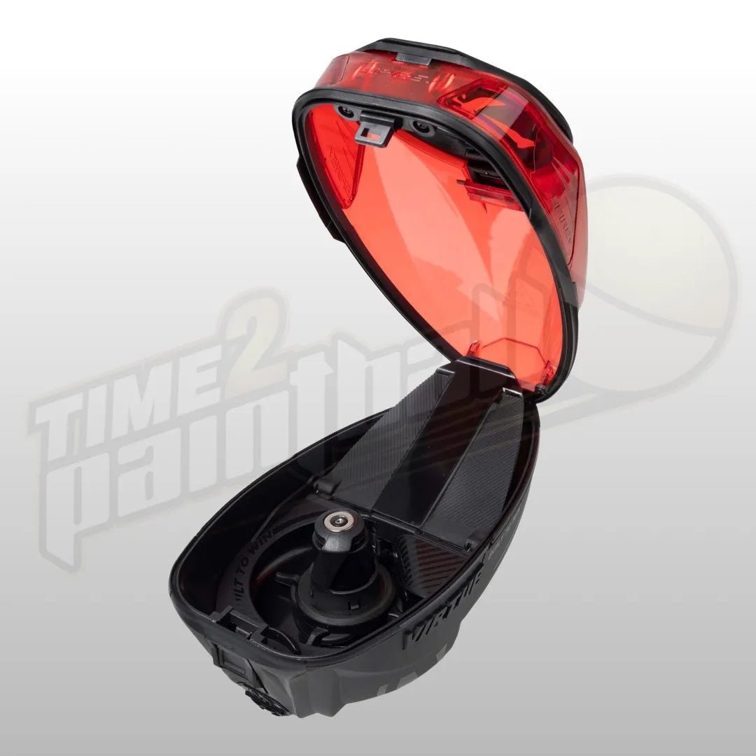 Virtue Spire V (5) Loader - Dust Crystal Red Black - Time 2 Paintball