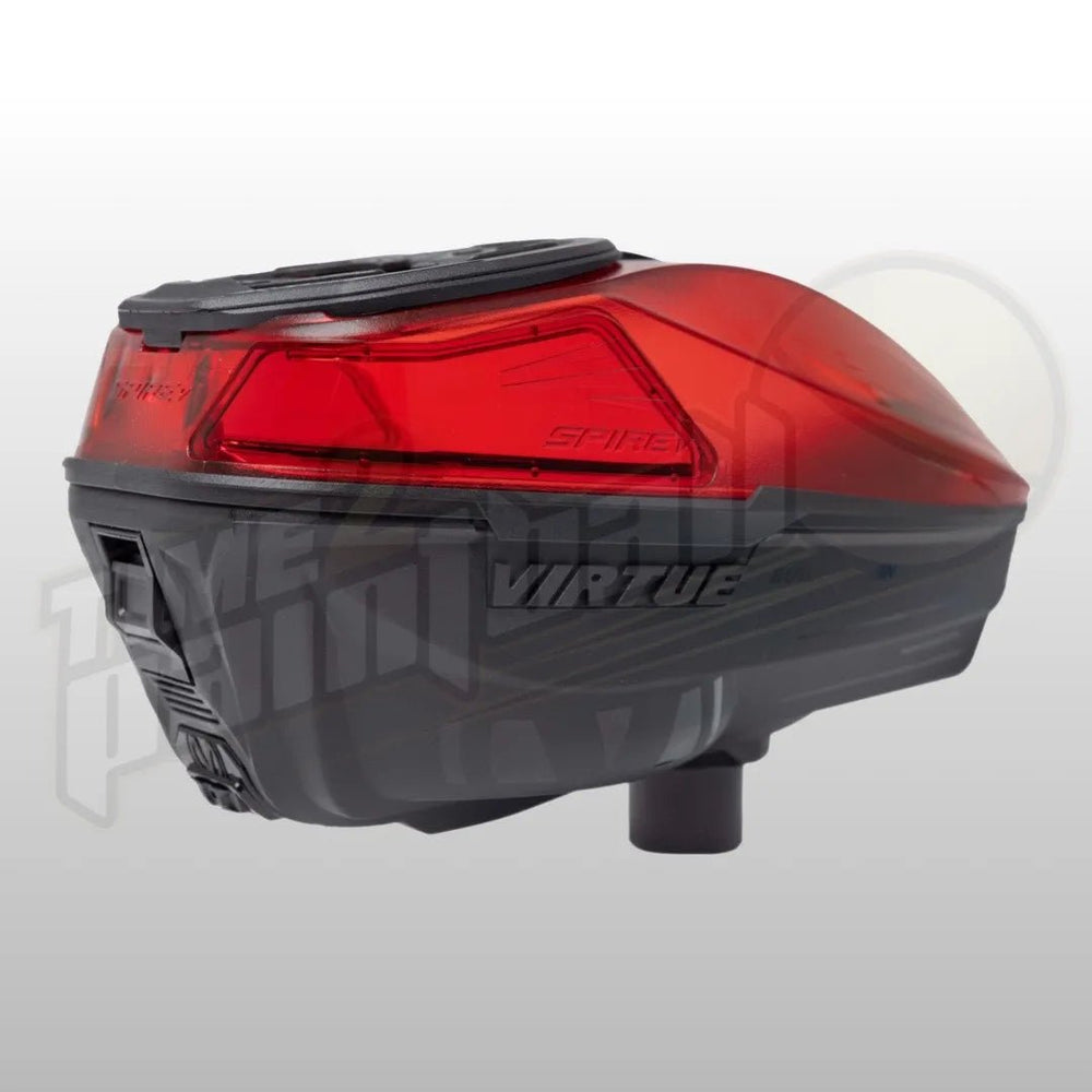 Virtue Spire V (5) Loader - Dust Crystal Red Black - Time 2 Paintball