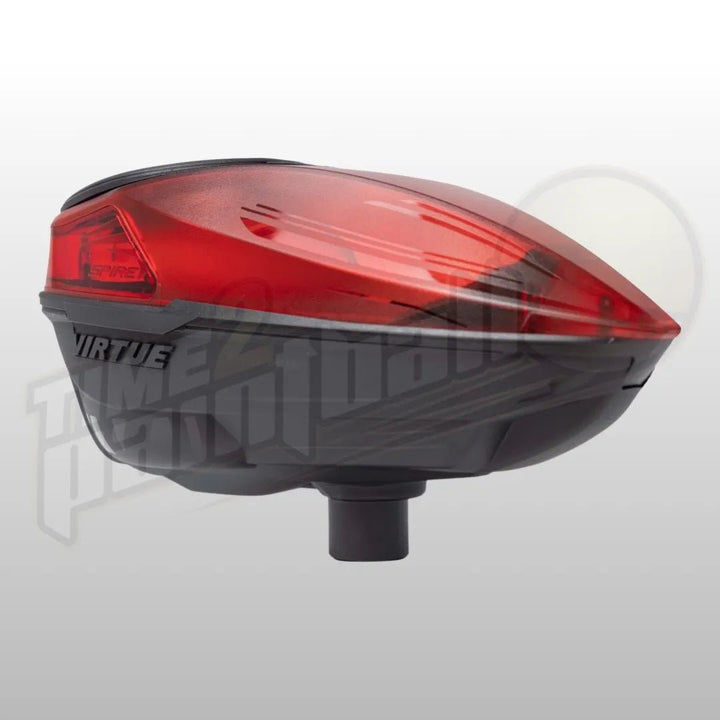 Virtue Spire V (5) Loader - Dust Crystal Red Black - Time 2 Paintball