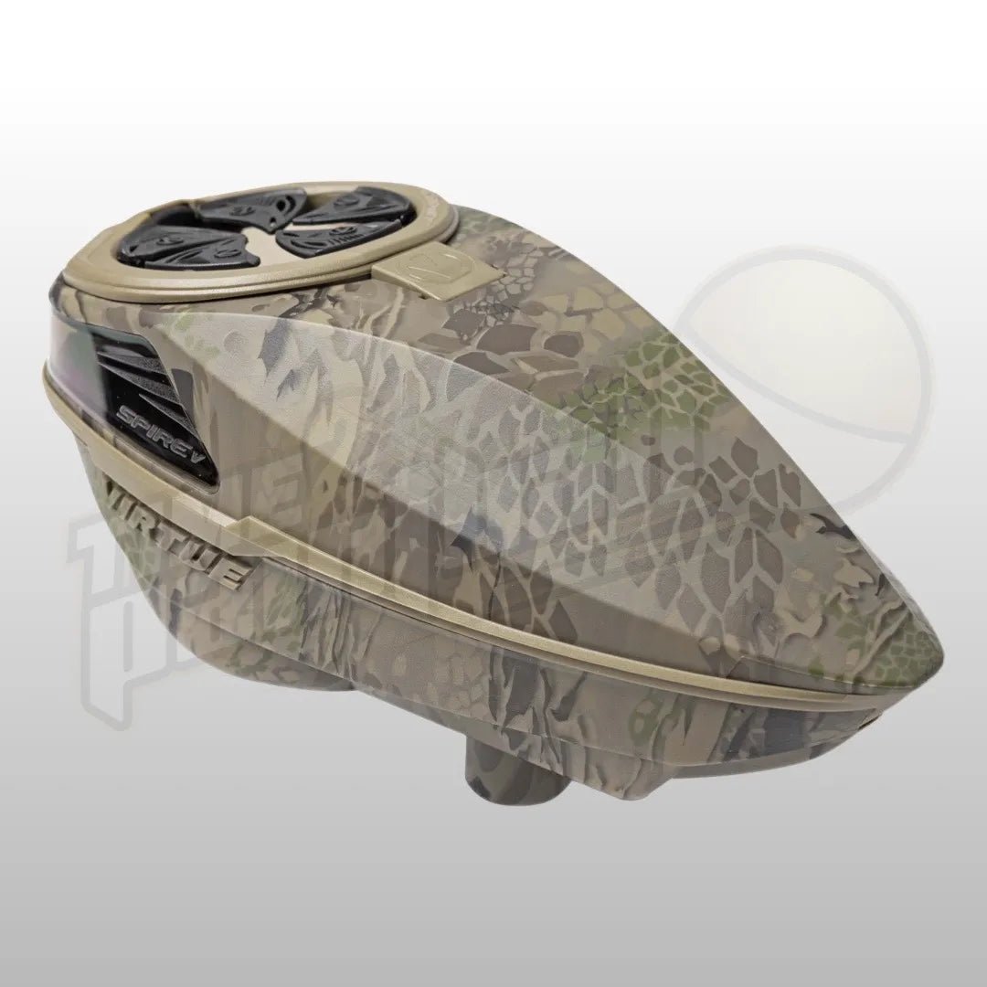 Virtue Spire V (5) Loader - Highlander Camo - Time 2 Paintball