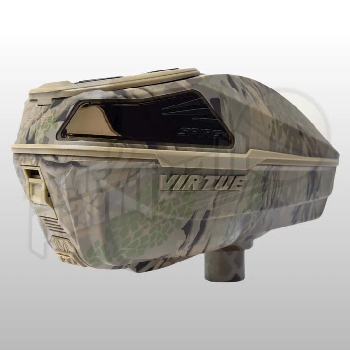 Virtue Spire V (5) Loader - Highlander Camo - Time 2 Paintball