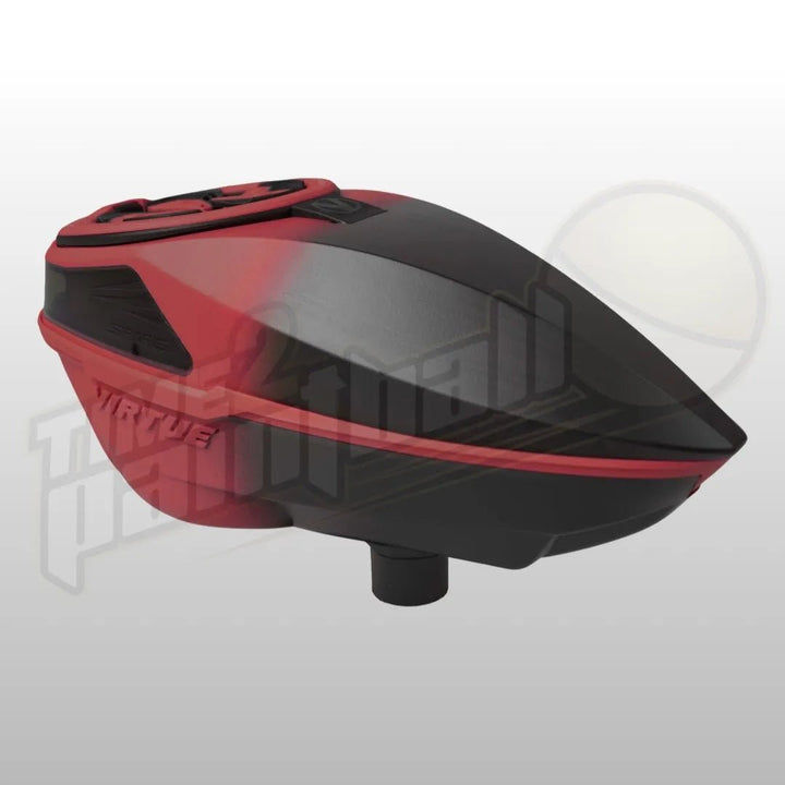 Virtue Spire V (5) Loader - Red Black Fade - Time 2 Paintball