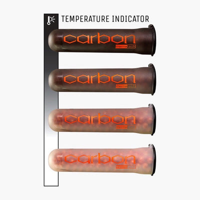 CRBN Carbon Thermatech Pod 6-Pack Black / Clear - Time 2 Paintball