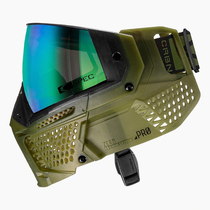 CRBN ZERO PRO Goggles - MOSS - Time 2 Paintball