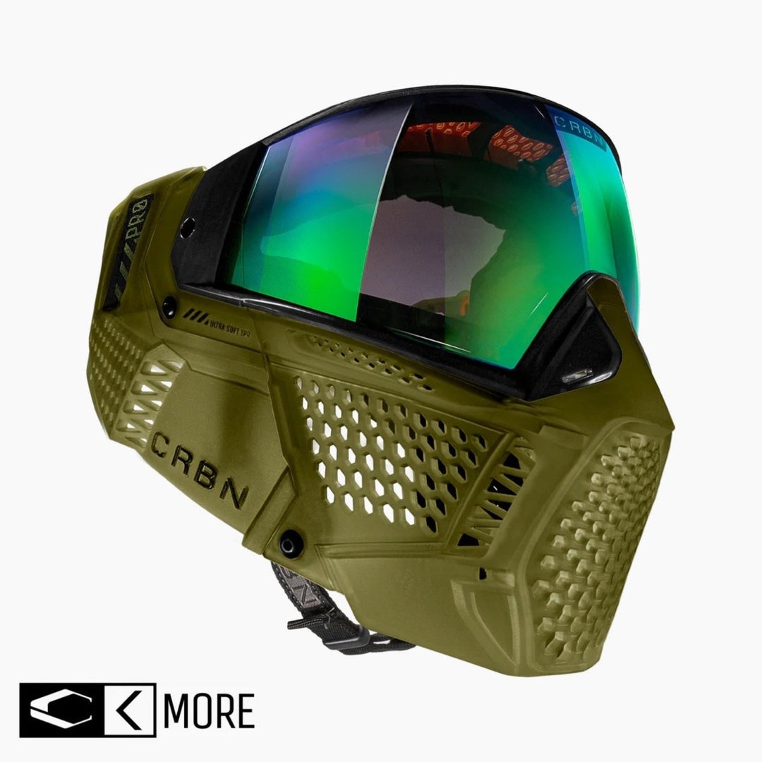 CRBN ZERO PRO Goggles - MOSS - Time 2 Paintball