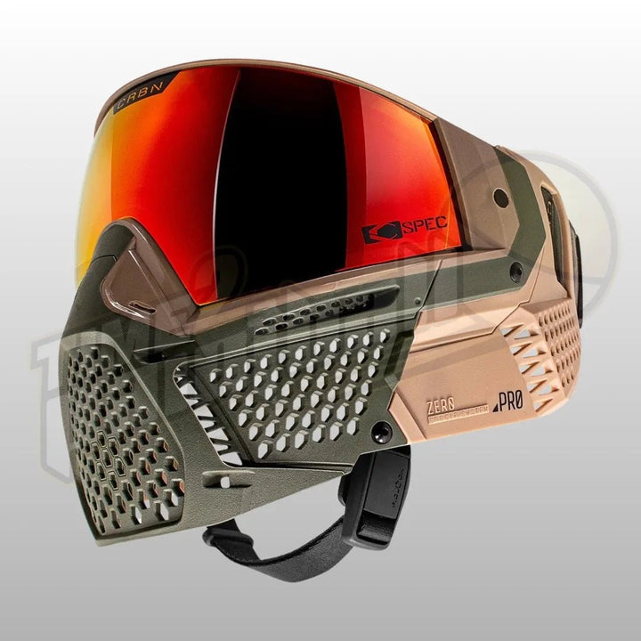 CRBN ZERO PRO Goggles - SAFARI - Time 2 Paintball