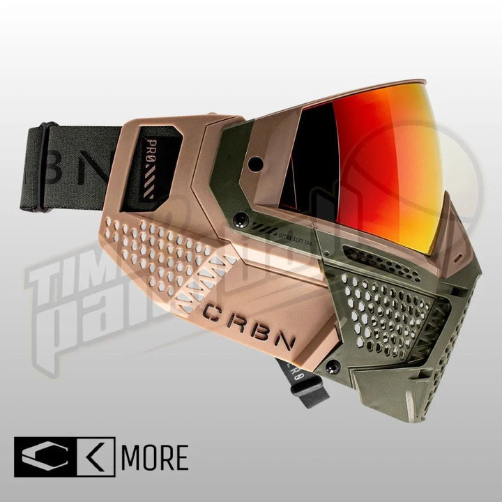 CRBN ZERO PRO Goggles - SAFARI - Time 2 Paintball