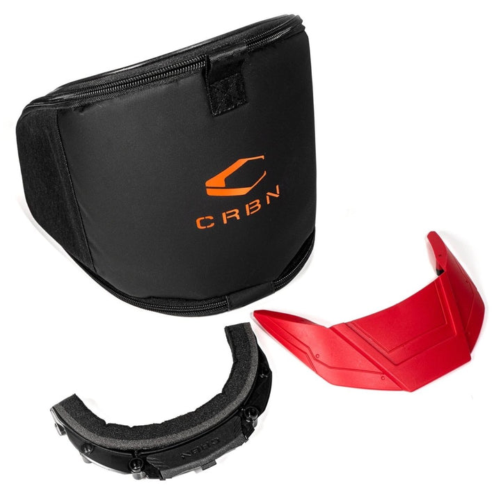 CRBN ZERO SLD Goggles - CRIMSON - Time 2 Paintball