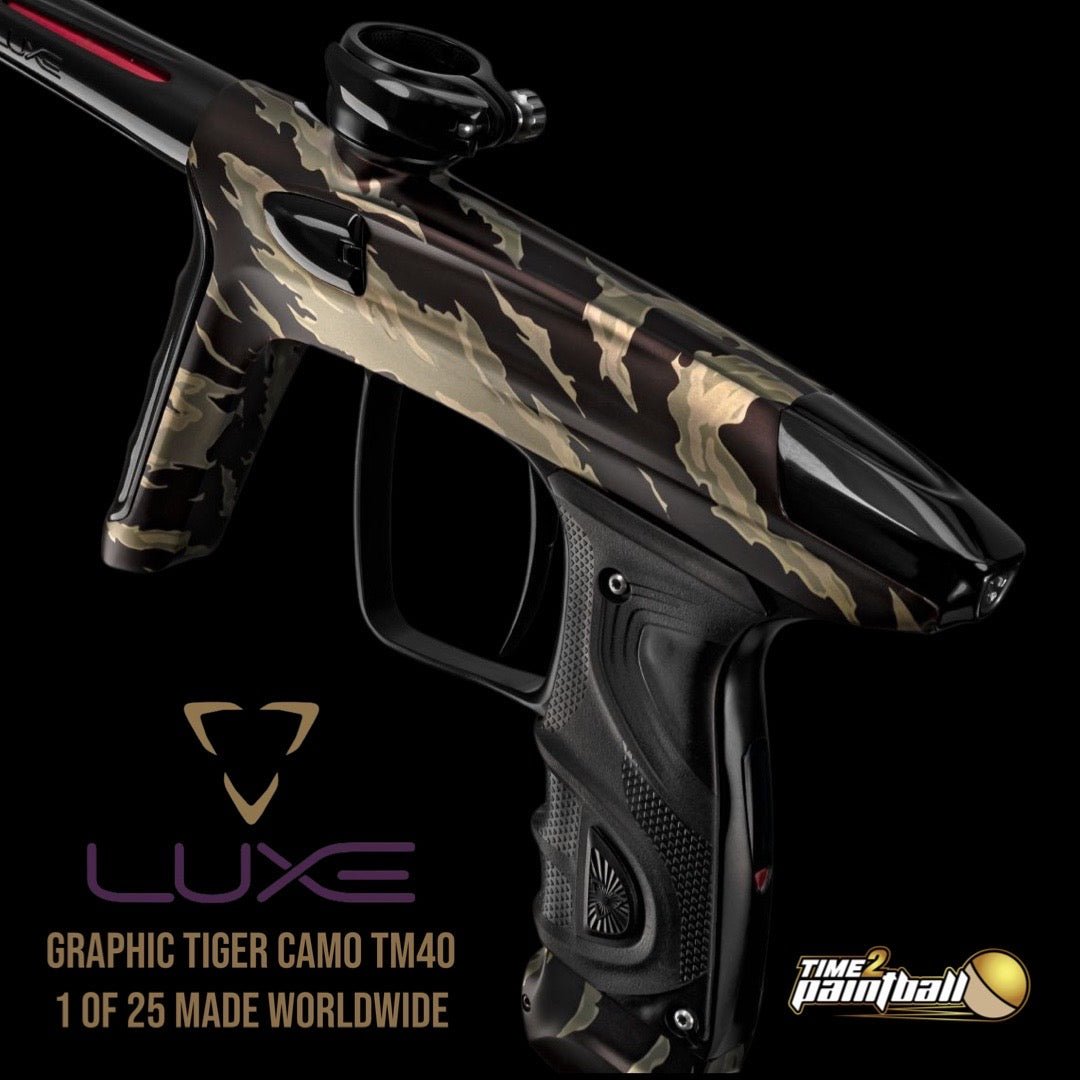DLX LUXE Graphic Tiger Camo TM40 - Time 2 Paintball