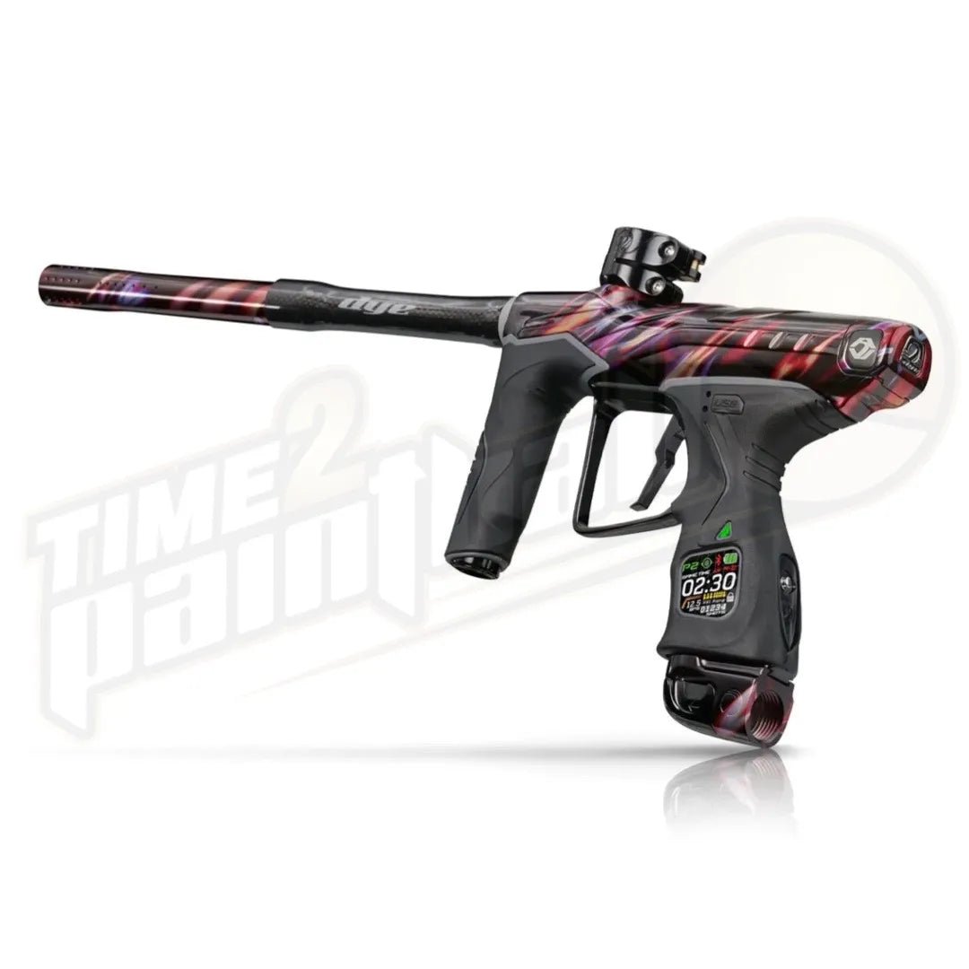 Dye DLS Marker Blurred PGA w/ CF-S Barrel - Time 2 Paintball