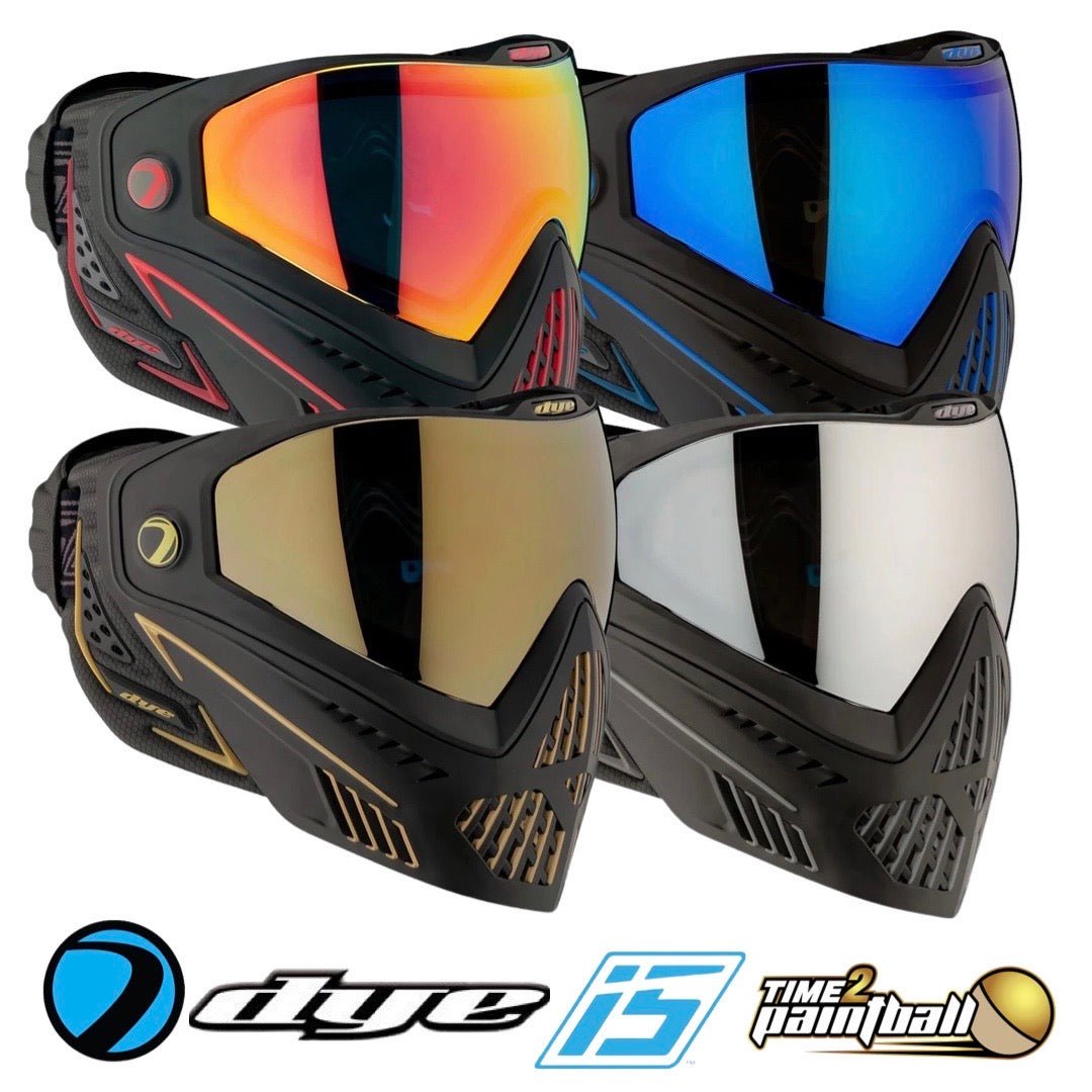 Dye i5 Goggles - Time 2 Paintball