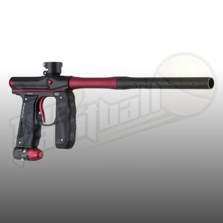 Empire Mini GS Marker w/ 2 Piece Barrel Black/Red - Time 2 Paintball