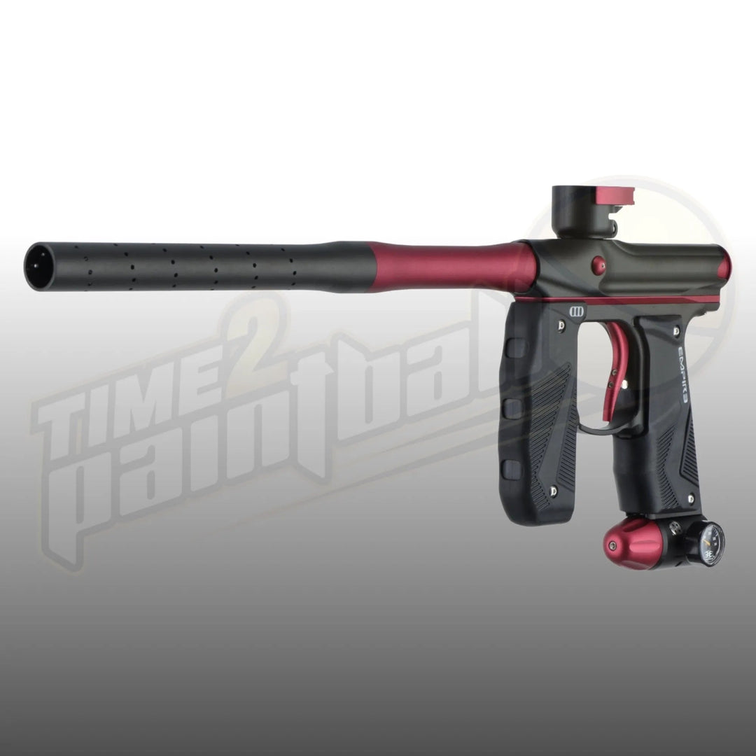 Empire Mini GS Marker w/ 2 Piece Barrel Black/Red - Time 2 Paintball