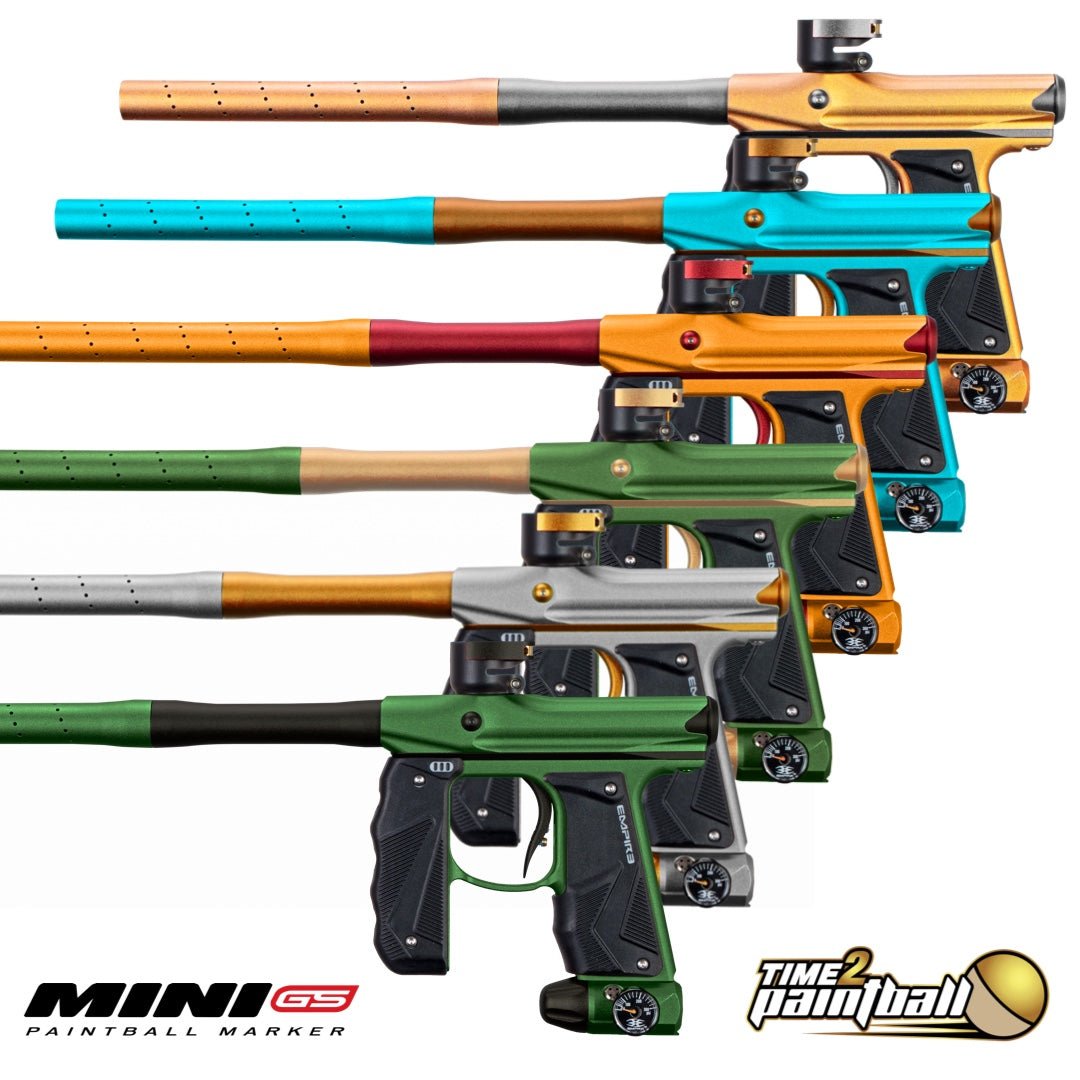 Empire Mini GS Marker w/ 2 Piece Barrel - Time 2 Paintball