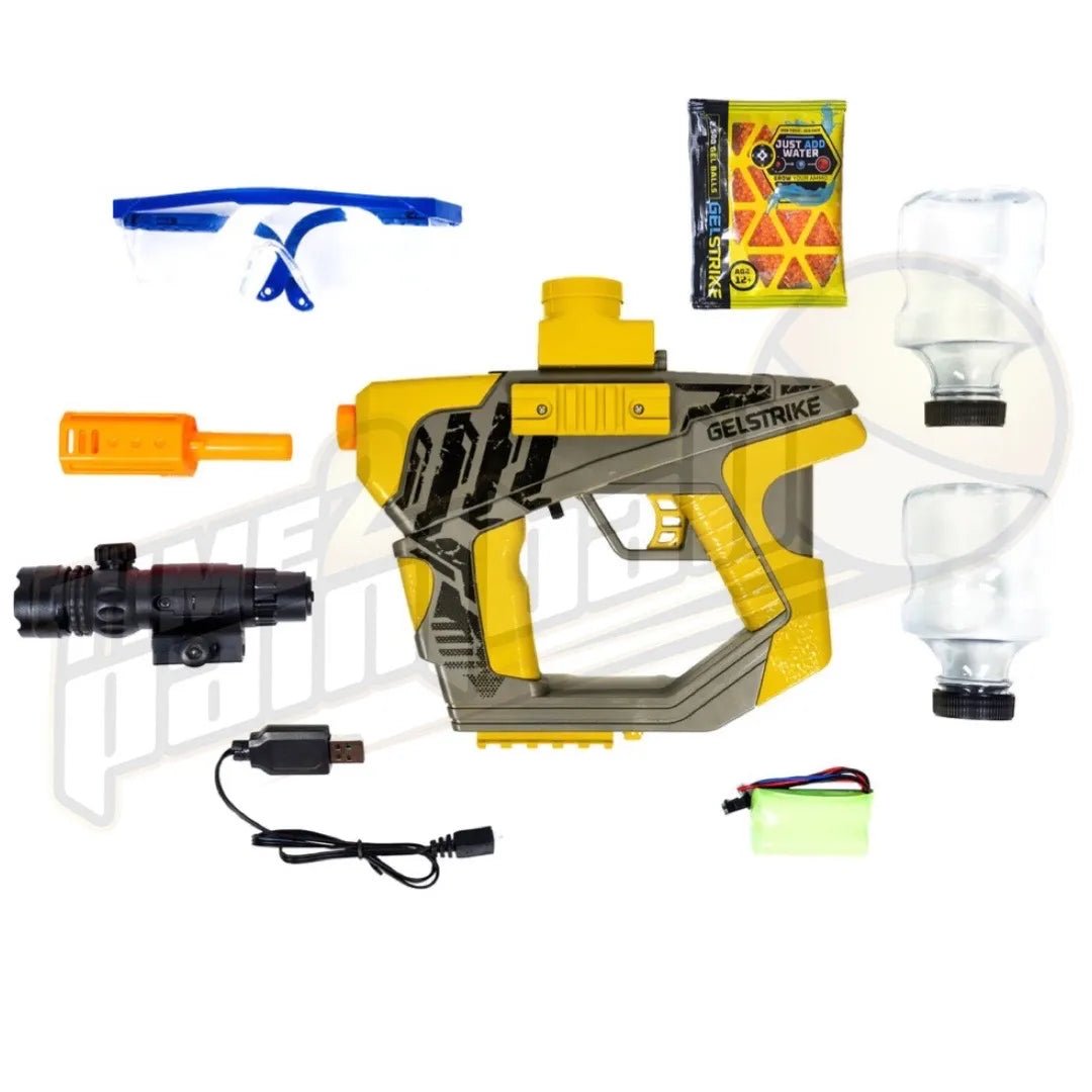 GelStrike Delta Blaster Python Yellow - Time 2 Paintball