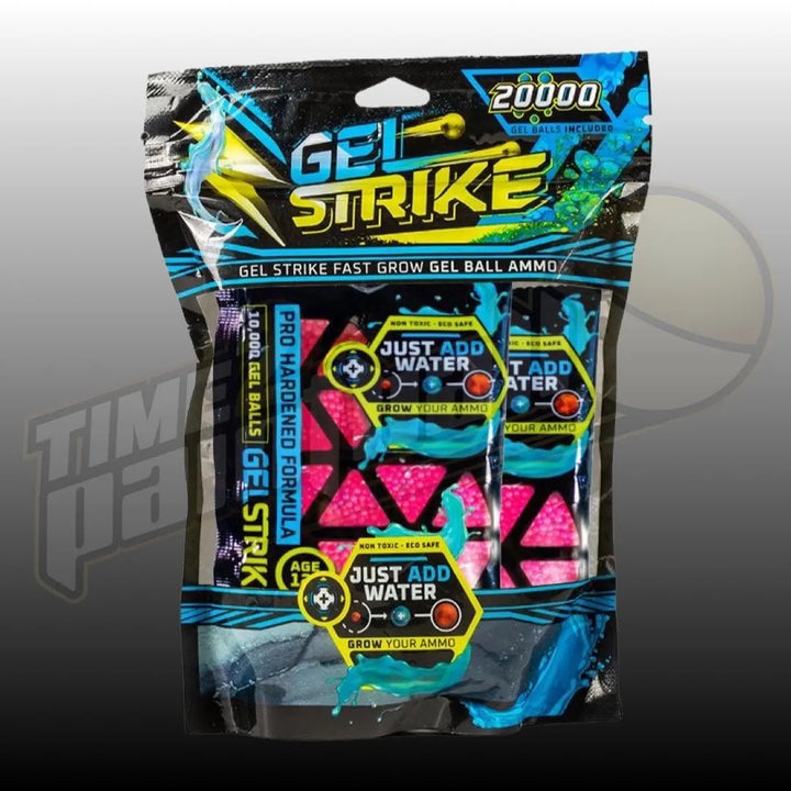 GelStrike Gel Balls 20K Rounds - Time 2 Paintball