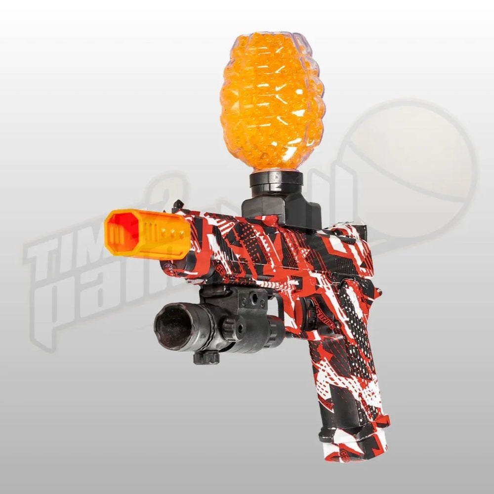 GelStrike Storm Pistol Rapid Blaster w/ Laser - Time 2 Paintball