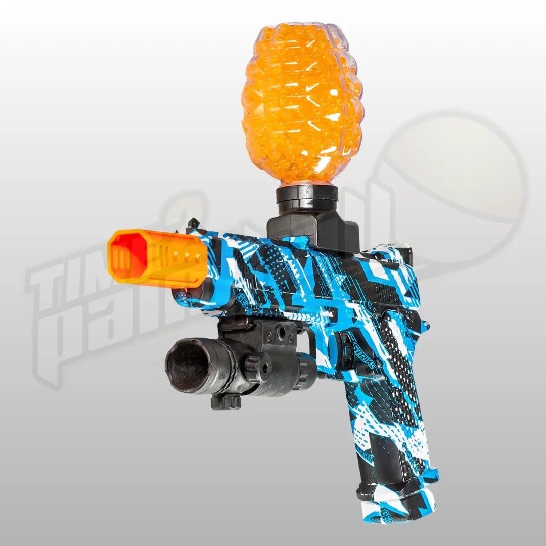 GelStrike Storm Pistol Rapid Blaster w/ Laser - Time 2 Paintball