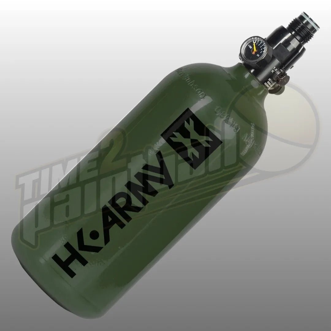 HK Army Aluminum HPA Tank 48/3000 - Olive - Time 2 Paintball