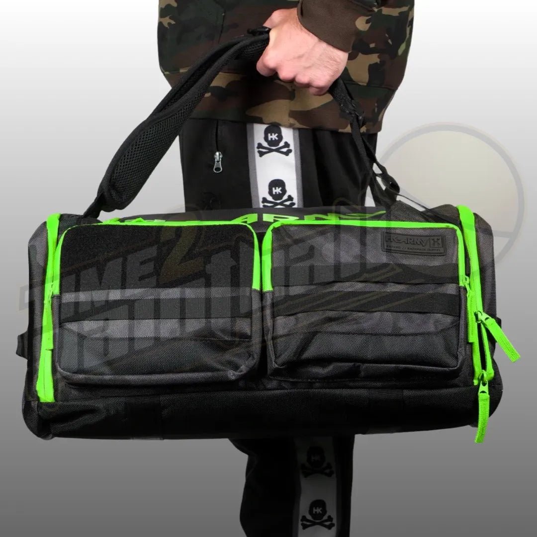 HK Army Expand Backpack Shroud Black/Green - Time 2 Paintball