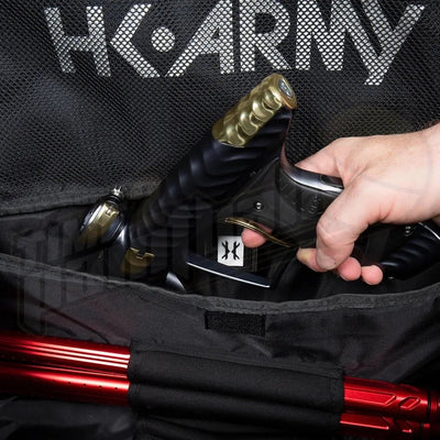 HK Army Expand Backpack Shroud Black/Red - Time 2 Paintball
