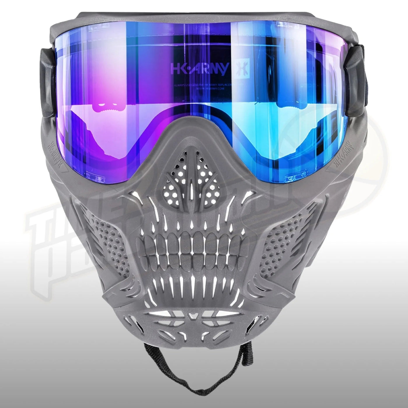HK Army HSTL Skull Goggle Crypt Grey w/ Ice Lens - Time 2 Paintball