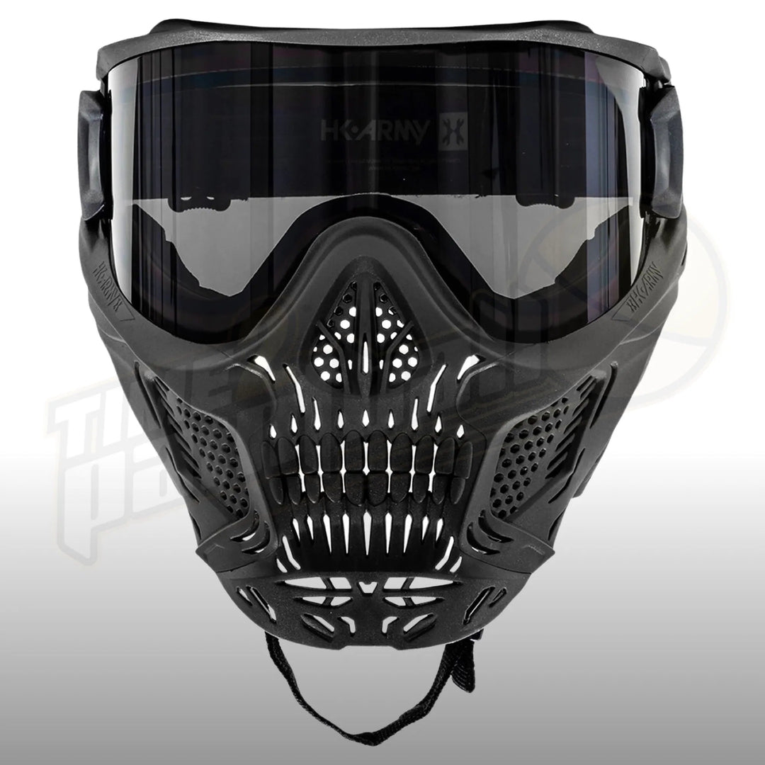 HK Army HSTL Skull Goggle Punisher Black w/ Smoke Lens - Time 2 Paintball