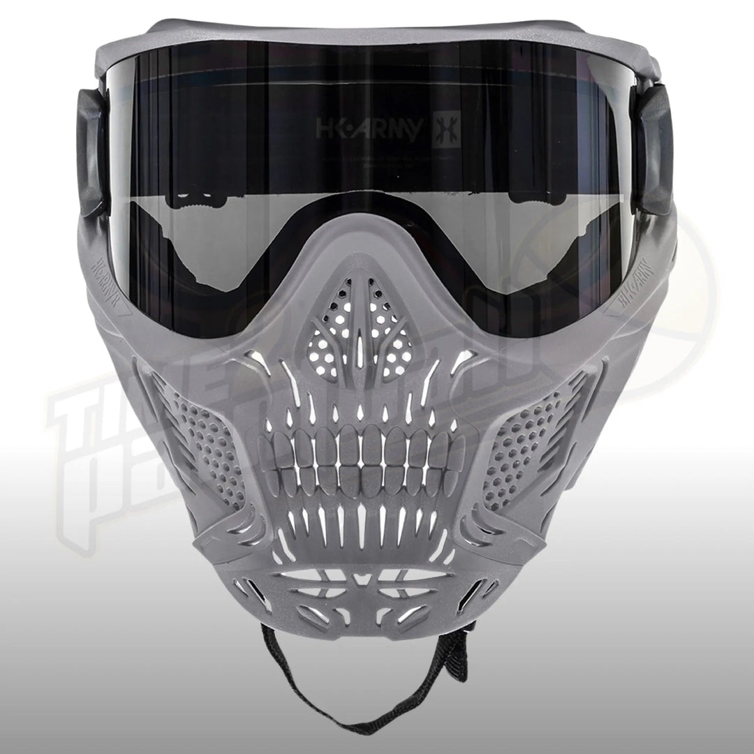 HK Army HSTL Skull Goggle Tombstone Grey w/ Smoke Lens - Time 2 Paintball