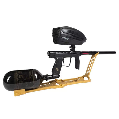 HK Army Joint Folding Gun Stand - Gold - Time 2 Paintball
