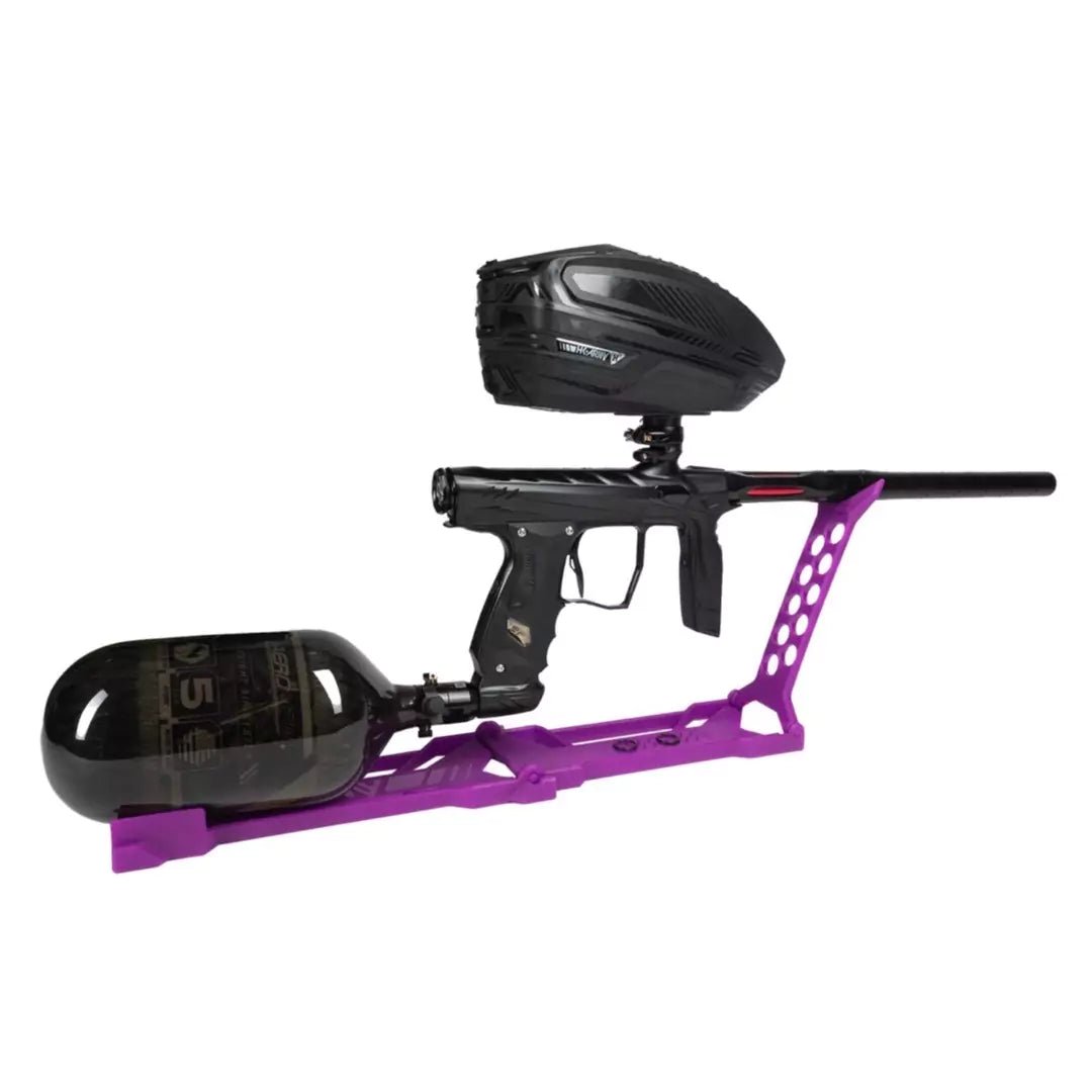 HK Army Joint Folding Gun Stand - Purple - Time 2 Paintball
