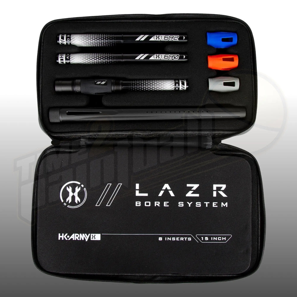 HK Army LAZR Barrel Kit AC 15" Dust Black Black Inserts - Time 2 Paintball