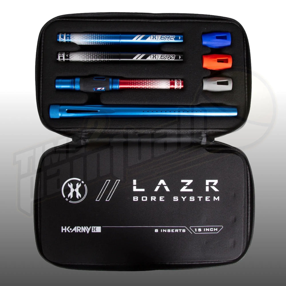 HK Army LAZR Barrel Kit AC 15" Dust Blue Color Inserts - Time 2 Paintball
