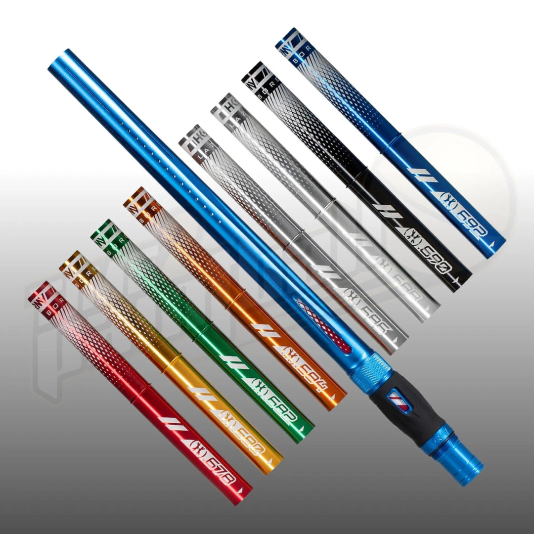 HK Army LAZR Barrel Kit AC 15" Dust Blue Color Inserts - Time 2 Paintball