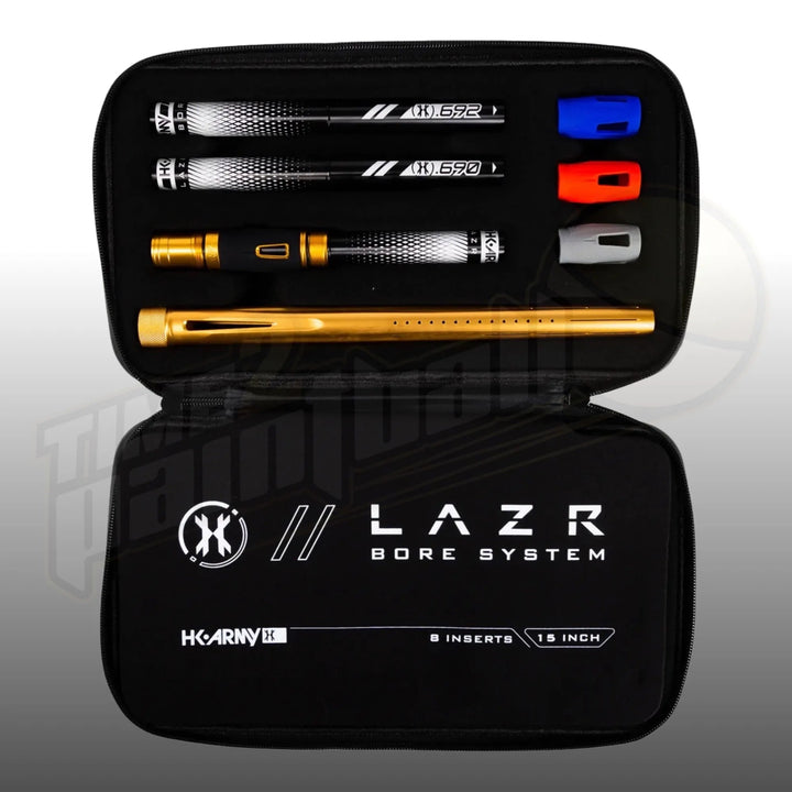 HK Army LAZR Barrel Kit AC 15" Dust Gold Black Inserts - Time 2 Paintball