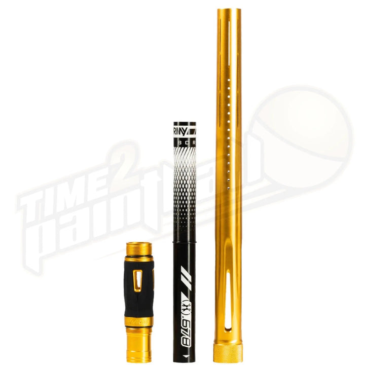 HK Army LAZR Barrel Kit AC 15" Dust Gold Black Inserts - Time 2 Paintball