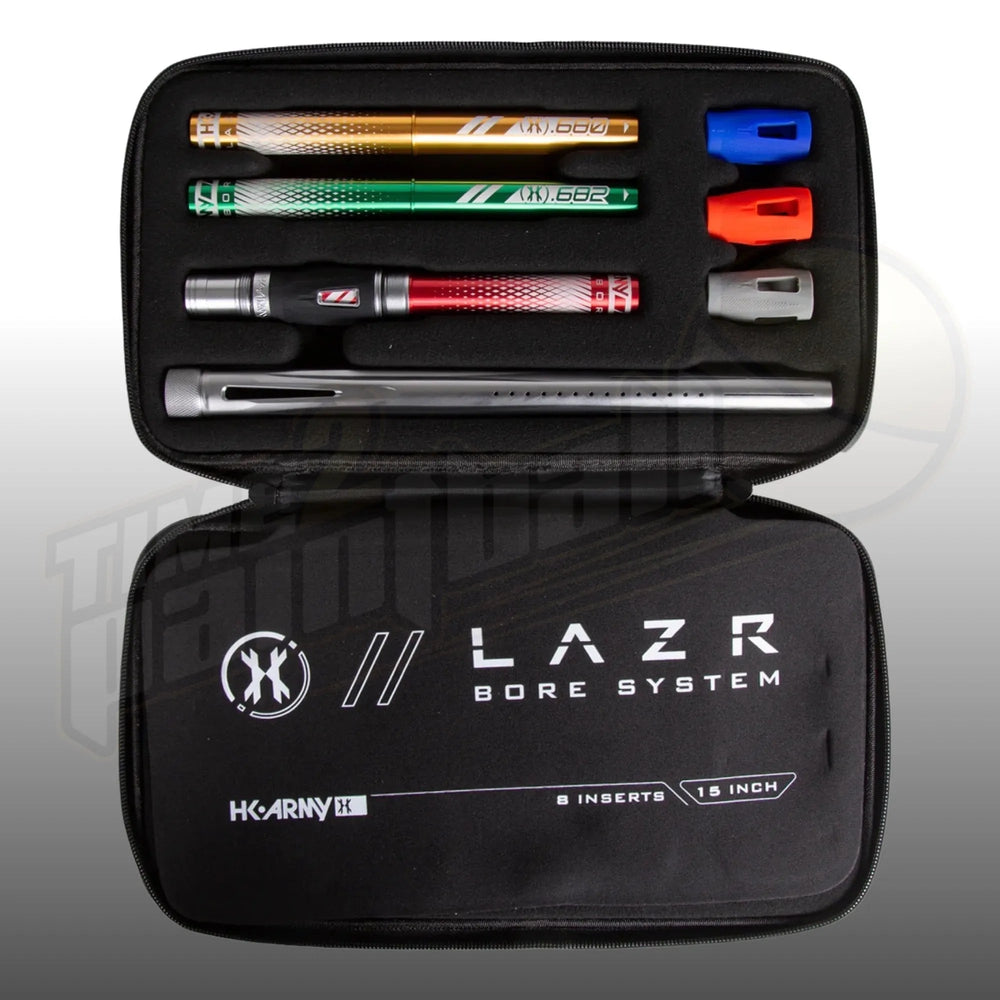 HK Army LAZR Barrel Kit AC 15" Dust Pewter Color Inserts - Time 2 Paintball