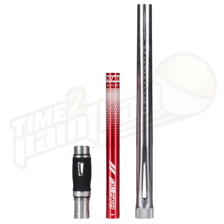 HK Army LAZR Barrel Kit AC 15" Dust Pewter Color Inserts - Time 2 Paintball