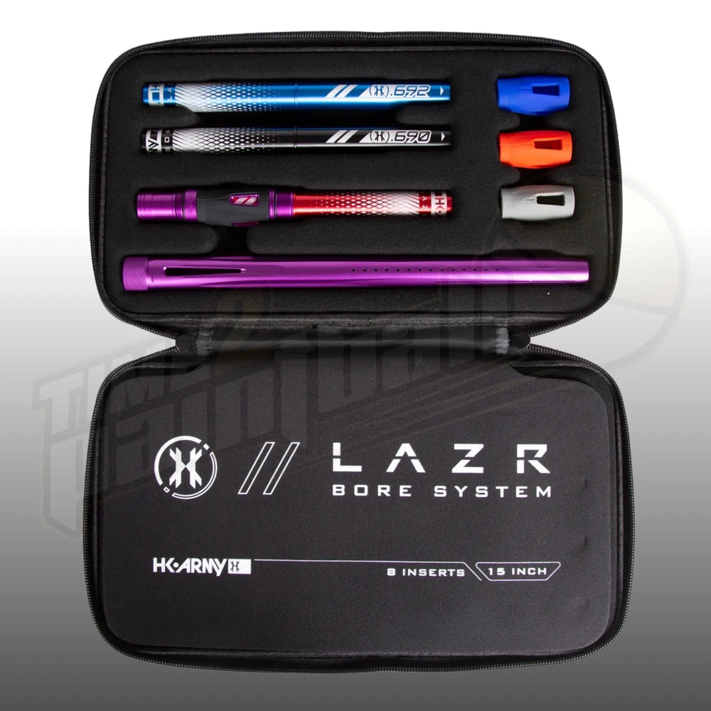 HK Army LAZR Barrel Kit AC 15" Dust Purple Color Inserts - Time 2 Paintball