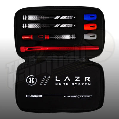 HK Army LAZR Barrel Kit AC 15" Dust Red Black Inserts - Time 2 Paintball