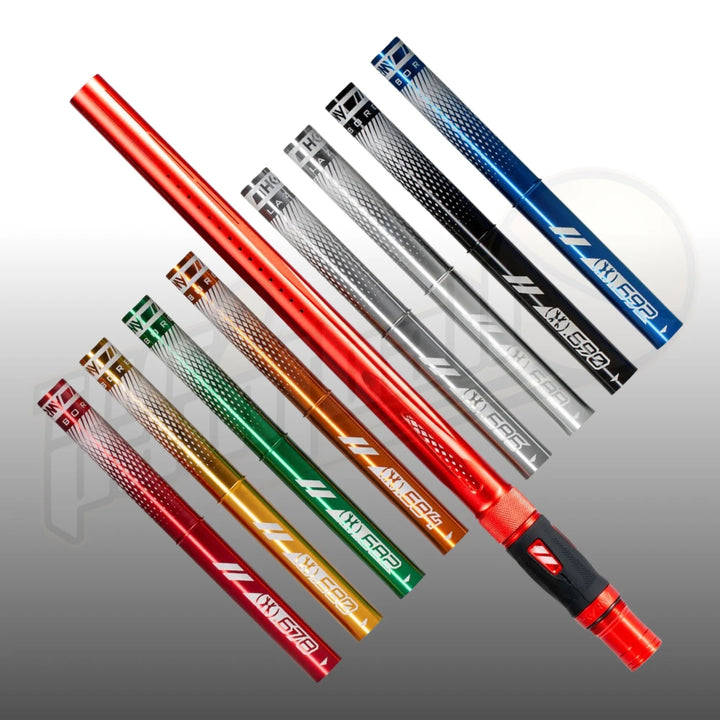 HK Army LAZR Barrel Kit AC 15" Dust Red Color Inserts - Time 2 Paintball