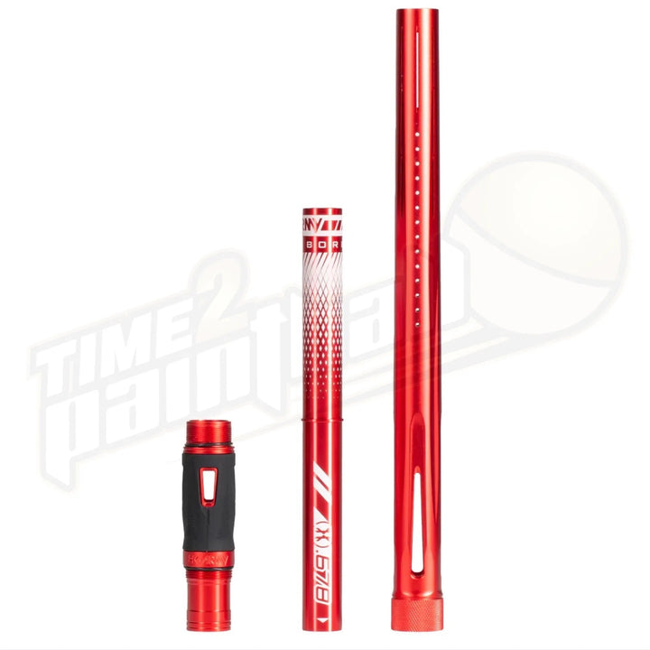 HK Army LAZR Barrel Kit AC 15" Dust Red Color Inserts - Time 2 Paintball