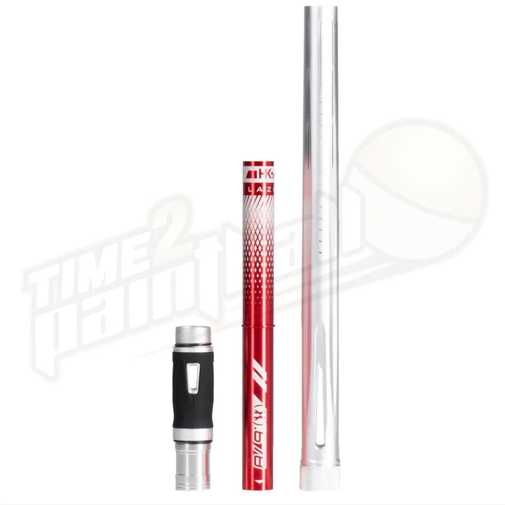 HK Army LAZR Barrel Kit AC 15" Dust Silver Color Inserts - Time 2 Paintball