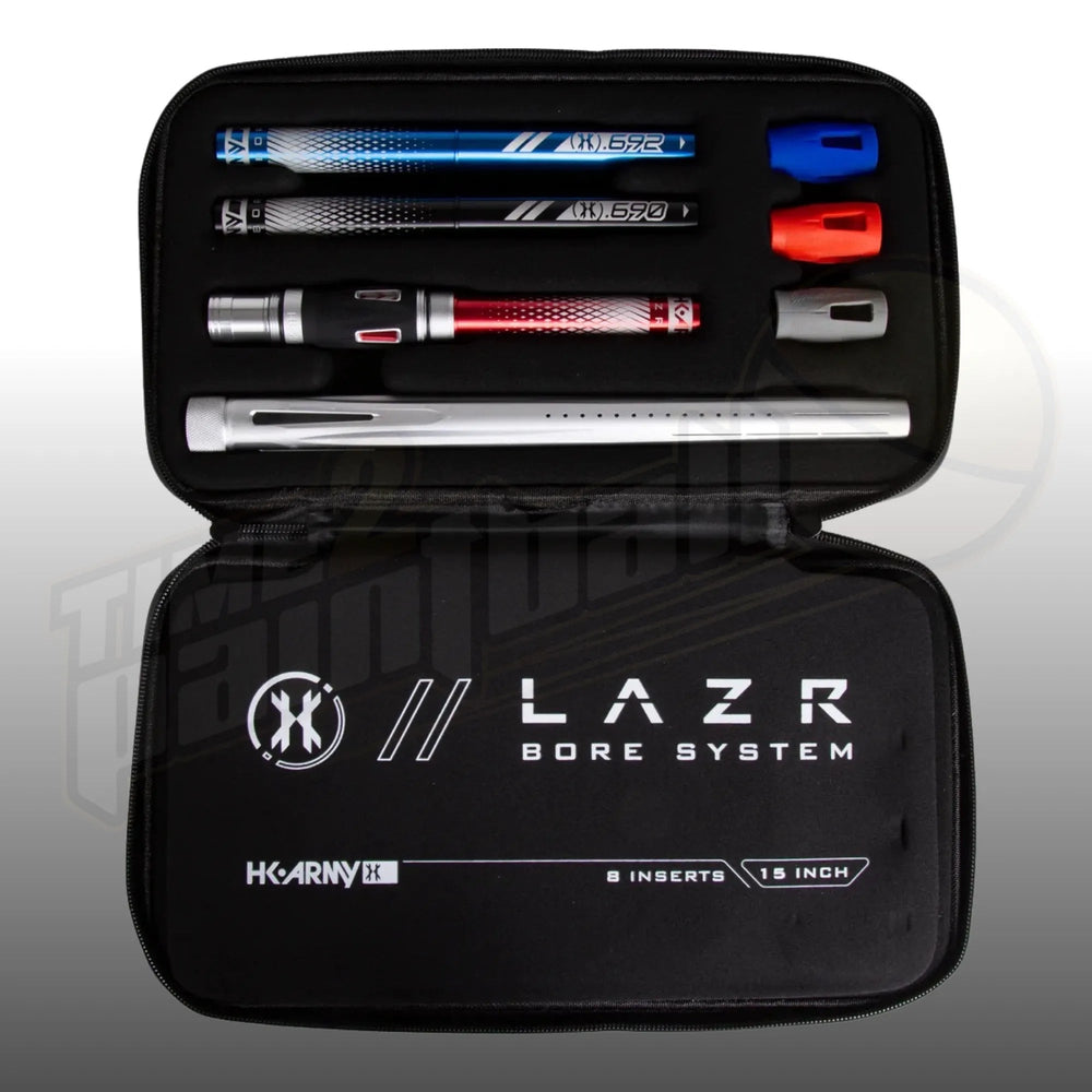 HK Army LAZR Barrel Kit AC 15" Dust Silver Color Inserts - Time 2 Paintball