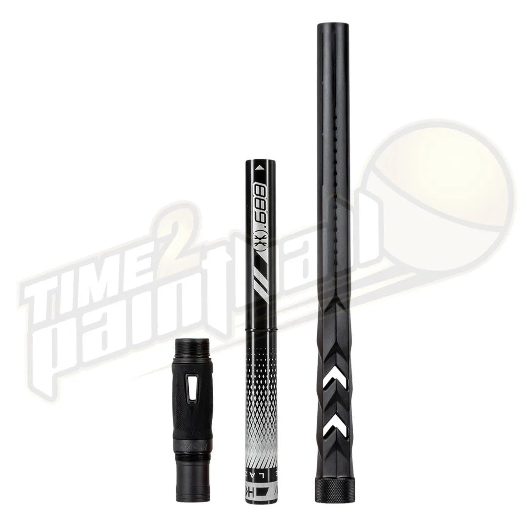 HK Army LAZR Elite FOSSIL Barrel Kit AC 15" Dust Black Black Inserts - Time 2 Paintball