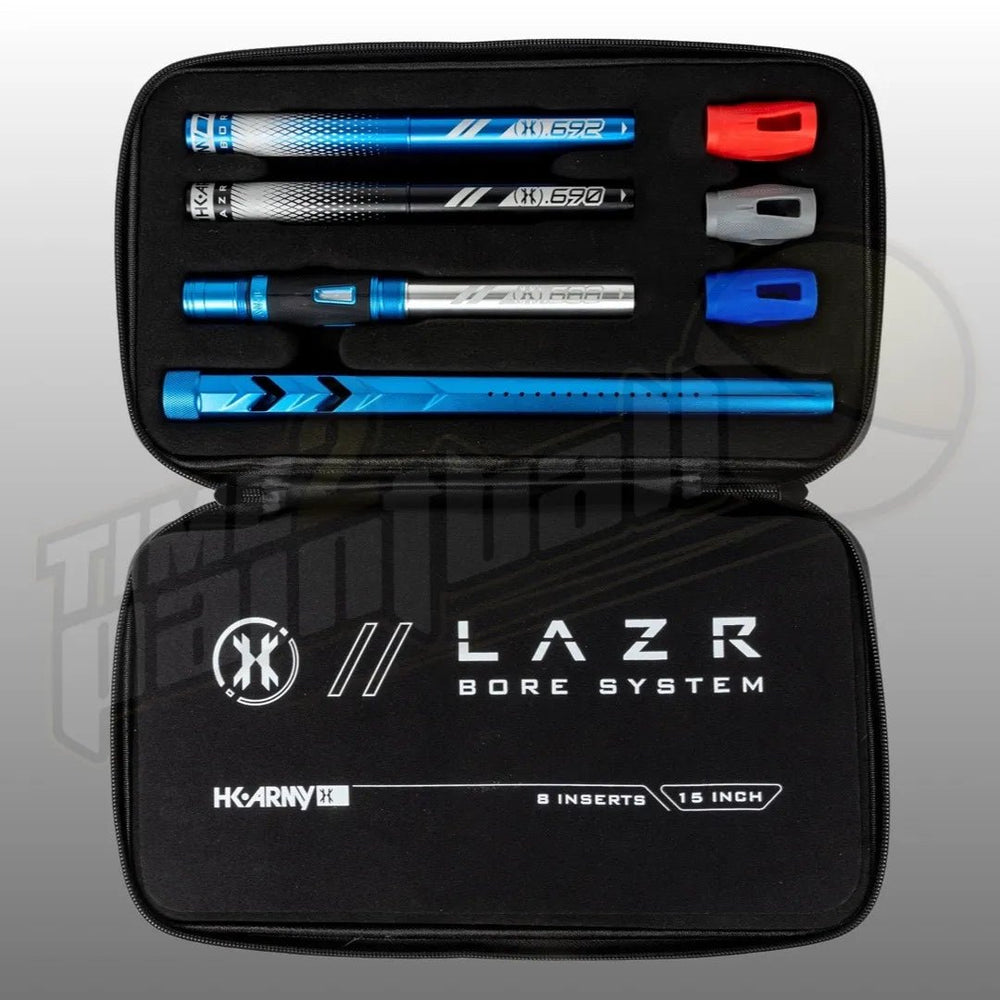 HK Army LAZR Elite FOSSIL Barrel Kit AC 15" Dust Blue Color Inserts - Time 2 Paintball