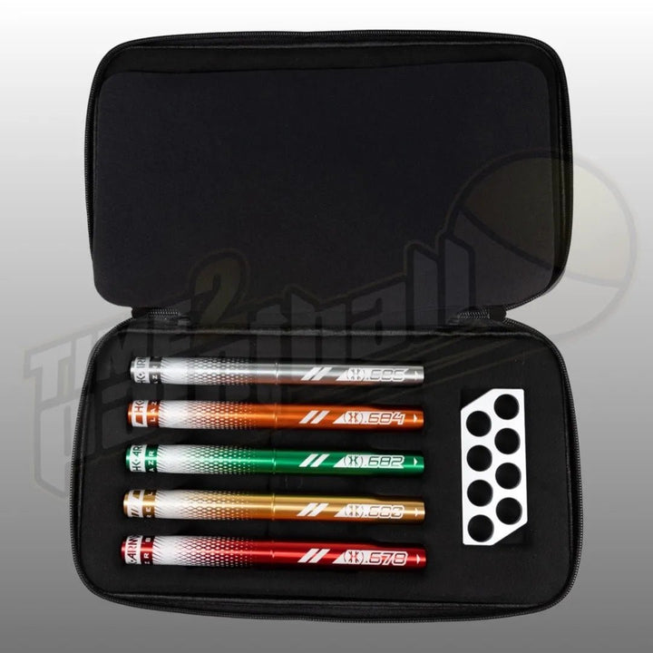 HK Army LAZR Elite FOSSIL Barrel Kit AC 15" Gold/Black Splash Color Inserts - Time 2 Paintball